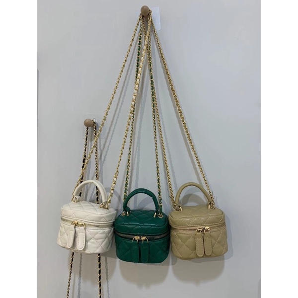 Túi Cốp Mini Cầm Tay, Đeo Chéo Nữ Phong Cách Hàn Phối Đồ Siêu Xinh