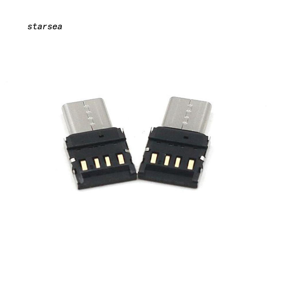 Đầu chuyển cổng type C sang USB OTG cho điện thoại / máy tính bảng / Macbook