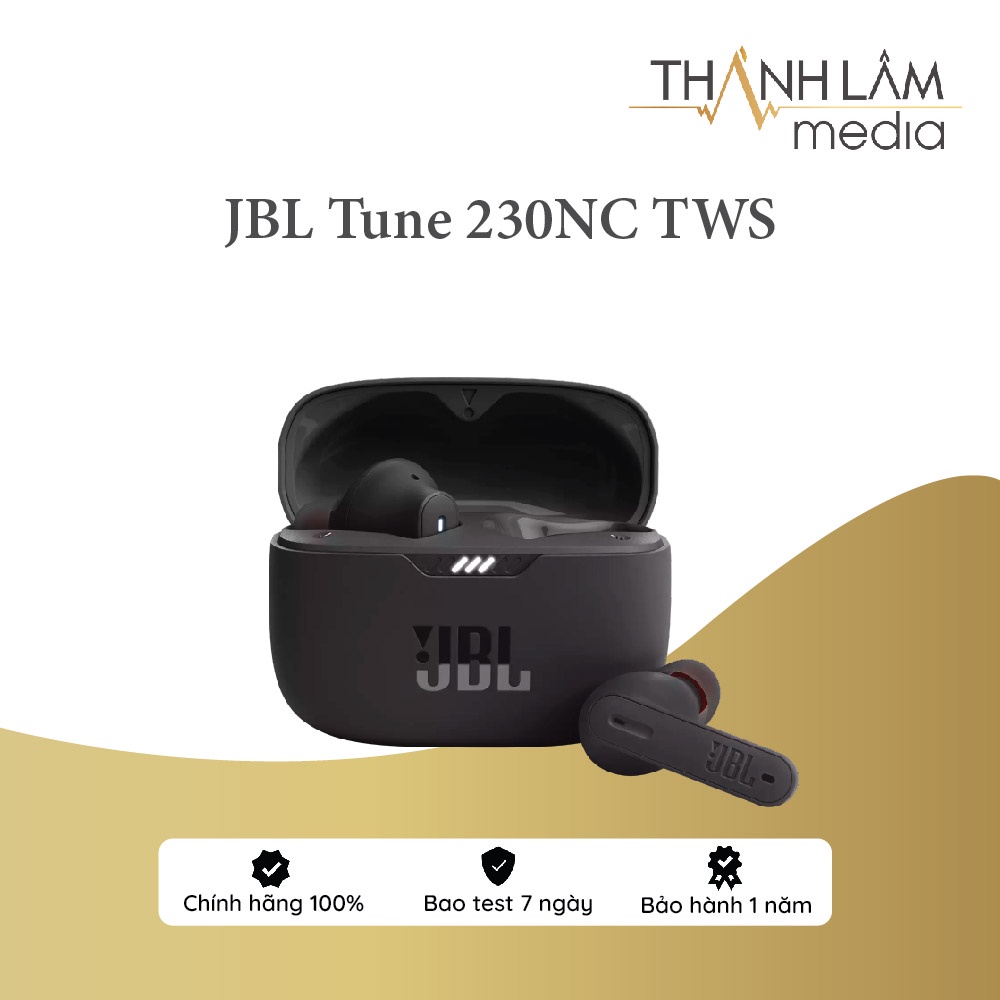 Tai nghe True Wireless JBL Tune 230NC TWS - Tai nghe Bluetooth không dây chống ồn - Bảo hành Chính Hãng 1 năm