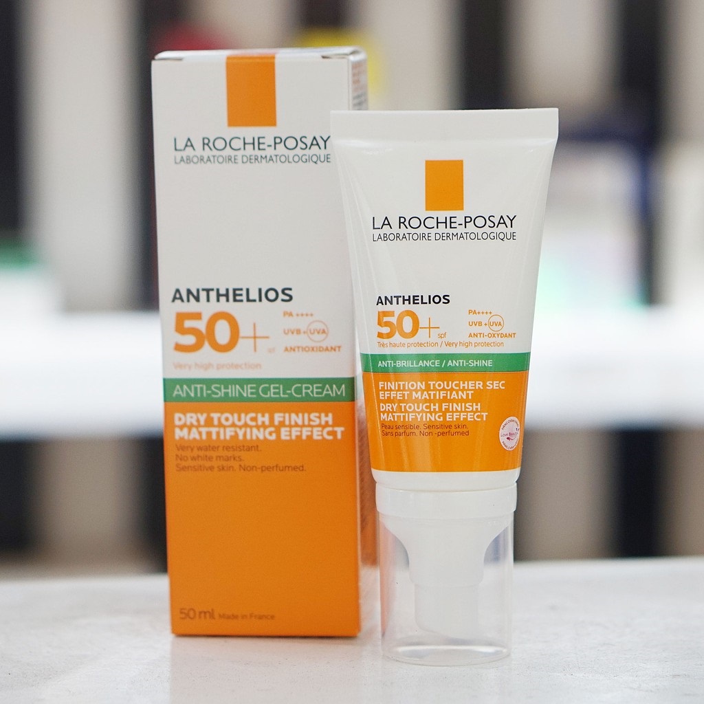 Kem Chống Nắng LA ROCHE POSAY Anthelios Anti-Shine Dry Touch Gel Cream SPF 50+ Cho Da Dầu (50ml)