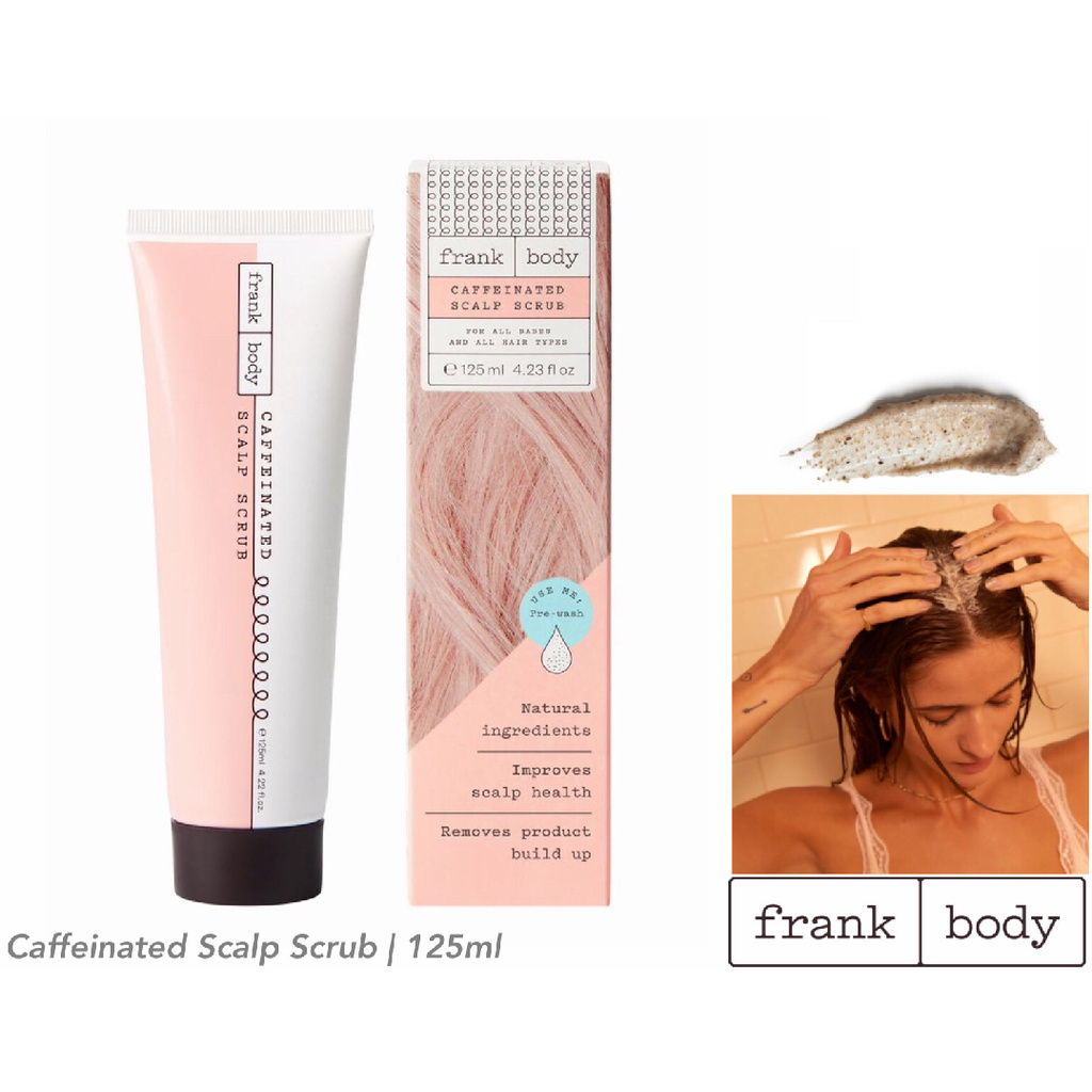 Tẩy tế bào chết cho da đầu Frank Body Caffeinated Scalp Scrub