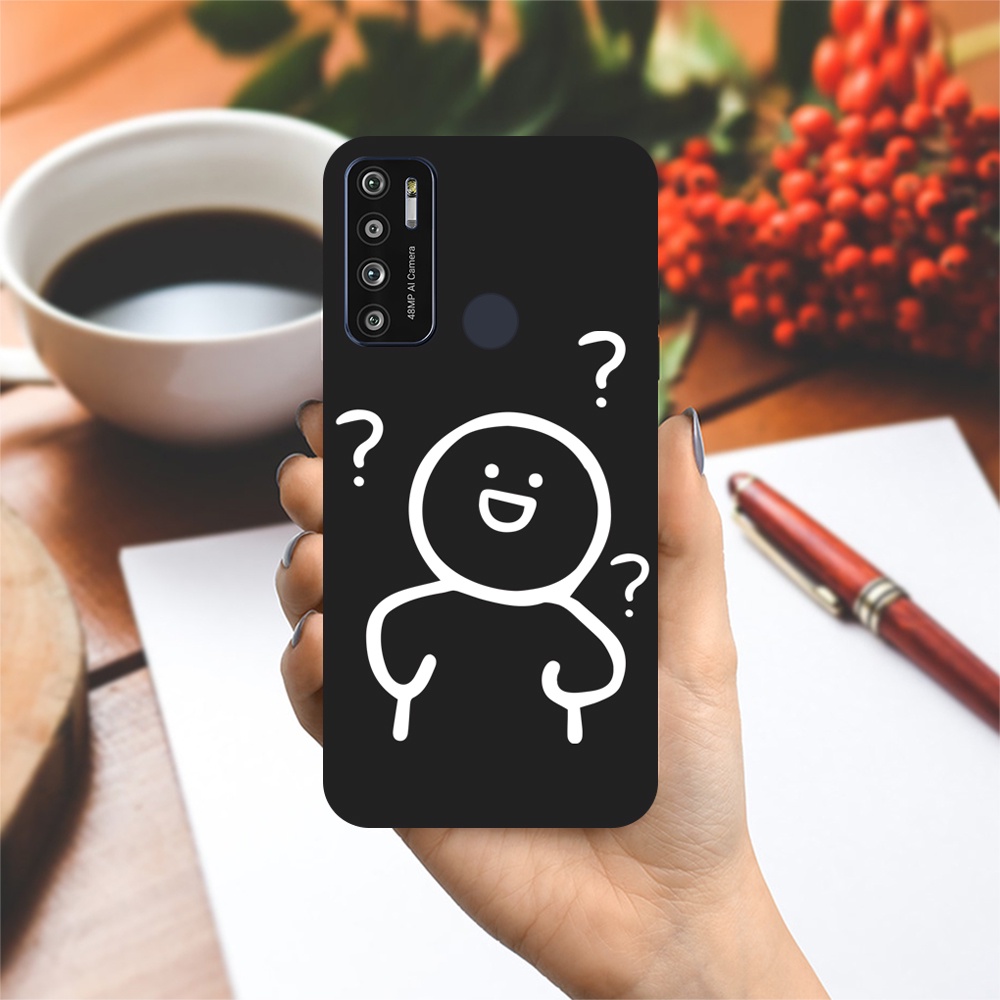 Ốp lưng Vsmart Joy 3/Joy 4/Active 3/Bee 3/Live/...dẻo đen hình Người que BST4