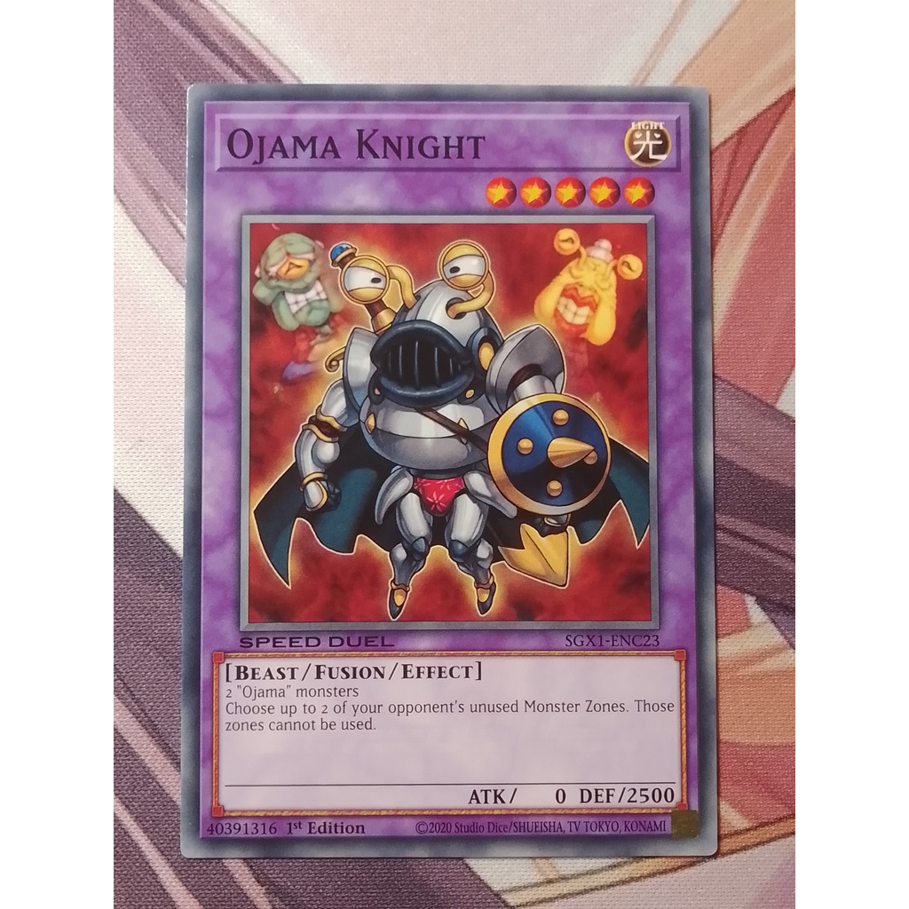 Thẻ Bài Yugioh: Ojama Knight SGX1-ENC23