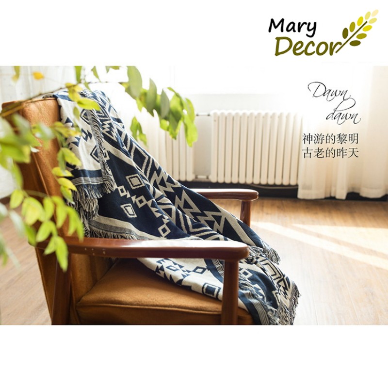 (1.8*2.3m&amp;2.3*2.75m) Thảm phủ sofa Mary Decor cổ điển ấn tượng - Bình minh PS07