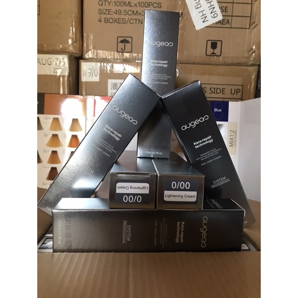 Màu nhuộm tóc Augeas cao cấp chính hãng 100g/