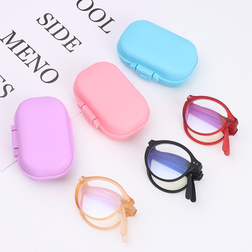 Kính đọc sách chống tia bức xạ có thể gấp gọn thời trang cổ điển cho nam và nữ