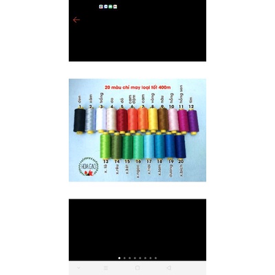 Chỉ may mặc, chỉ may Nguyên Hiệp chất lượng cao, chỉ may khâu vá, chỉ khâu tay, chỉ may máy