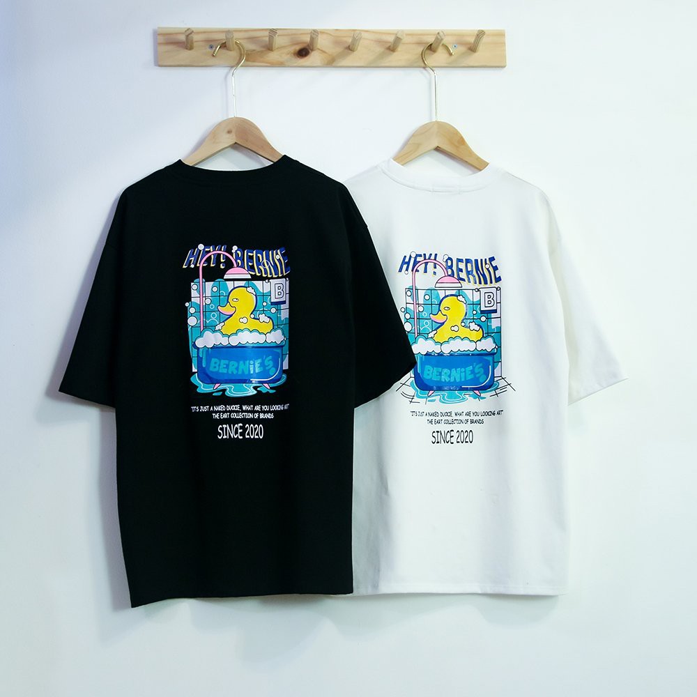 Áo Thun Tay Lỡ Freesize Unisex - TTL823 Vịt Bennie - 4 Màu Đẹp "Xỉu" - Chất Thun Cotton Mềm Mát - Có Logo Gắn Tay Xịn Xò | BigBuy360 - bigbuy360.vn