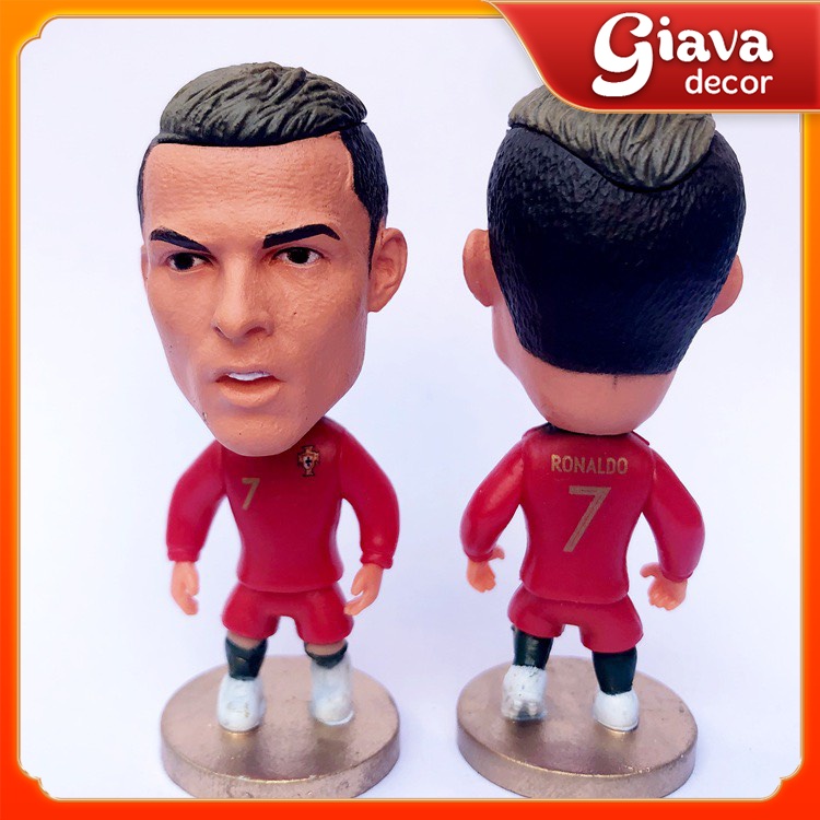 Mô hình cầu thủ CR7 Messi PSG Ronaldo Mu các loại | tượng trang trí bàn làm việc GIAVA DECOR