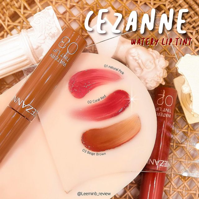 Son Tint Lì Cezanne Watery Lip Tint Nhật Bản