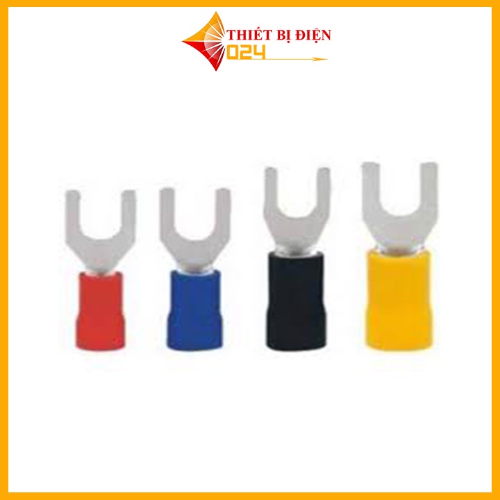 100 đầu cos chữ y các loại, đấu nối dây nhanh, đầu cos, cos Y