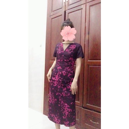 Đầm TALBOTS hoa tím 🍀🍀🍀🍀