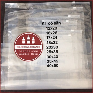 1kg túi zip khoá kéo chọn size