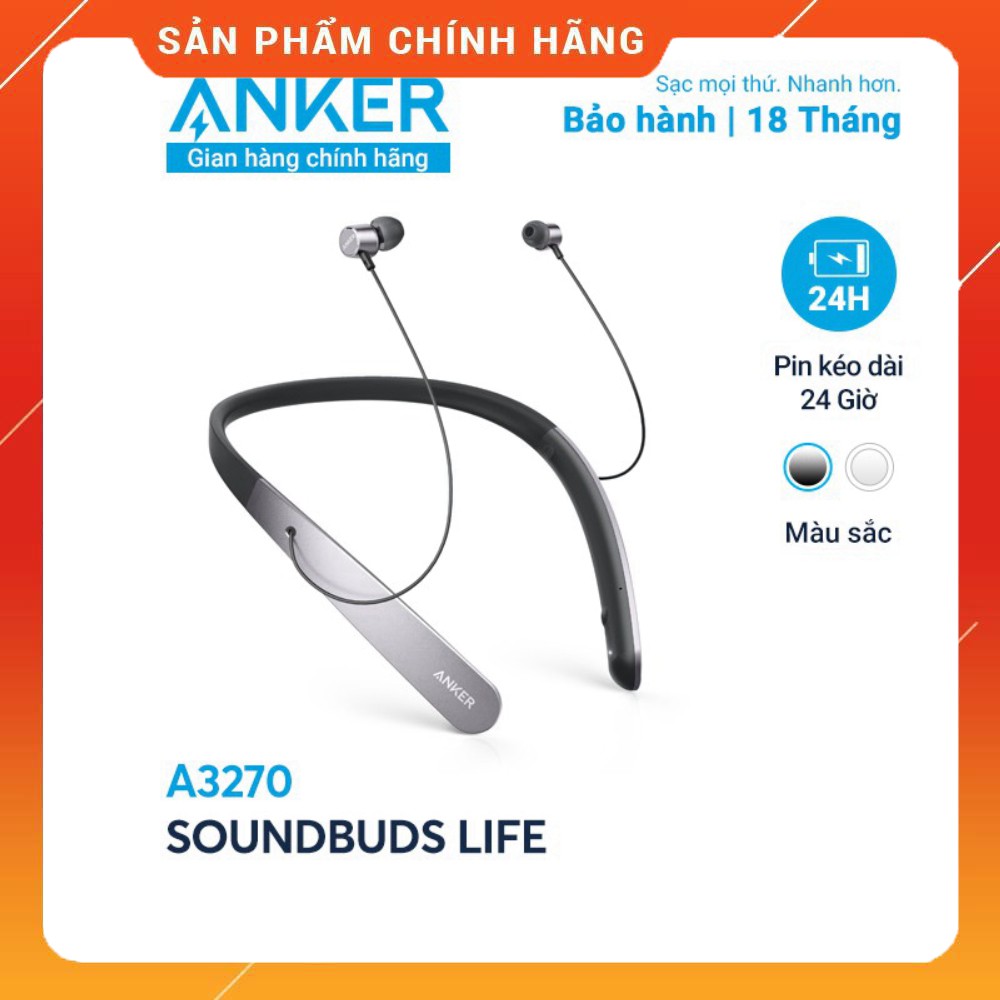 Tai nghe bluetooth ANKER SoundBuds Life - A3270