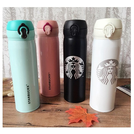 Bình nước STARBUCKS giữ nhiệt thiết kế sang trọng 500ml