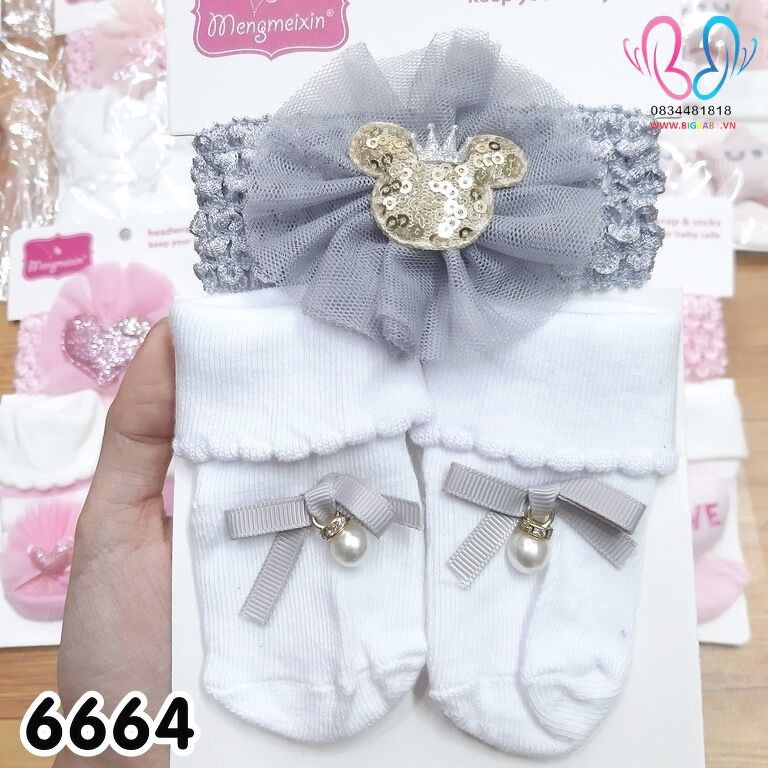 SET VỚ KÈM TURBAN BÉ GÁI NHIỀU MẪU CHO BÉ TỪ 0-6THÁNG