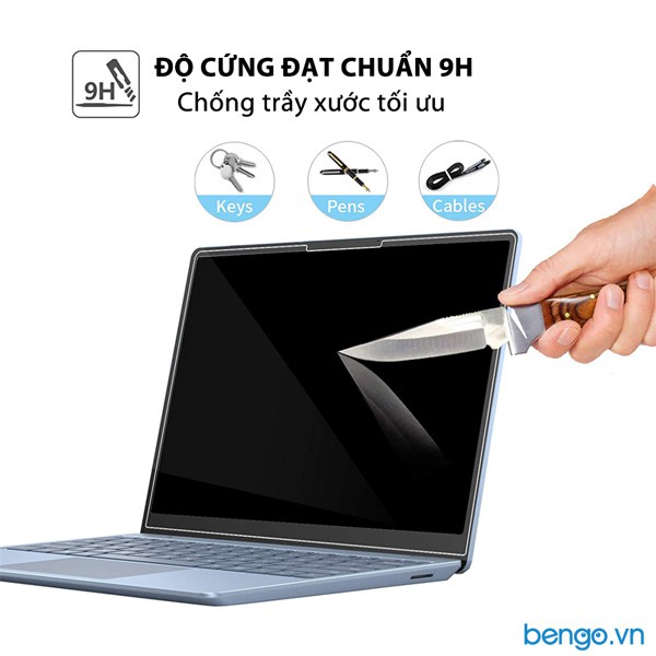 Dán màn hình cường lực Microsoft Surface Laptop Go 12.4&quot;/Laptop Studio 9H