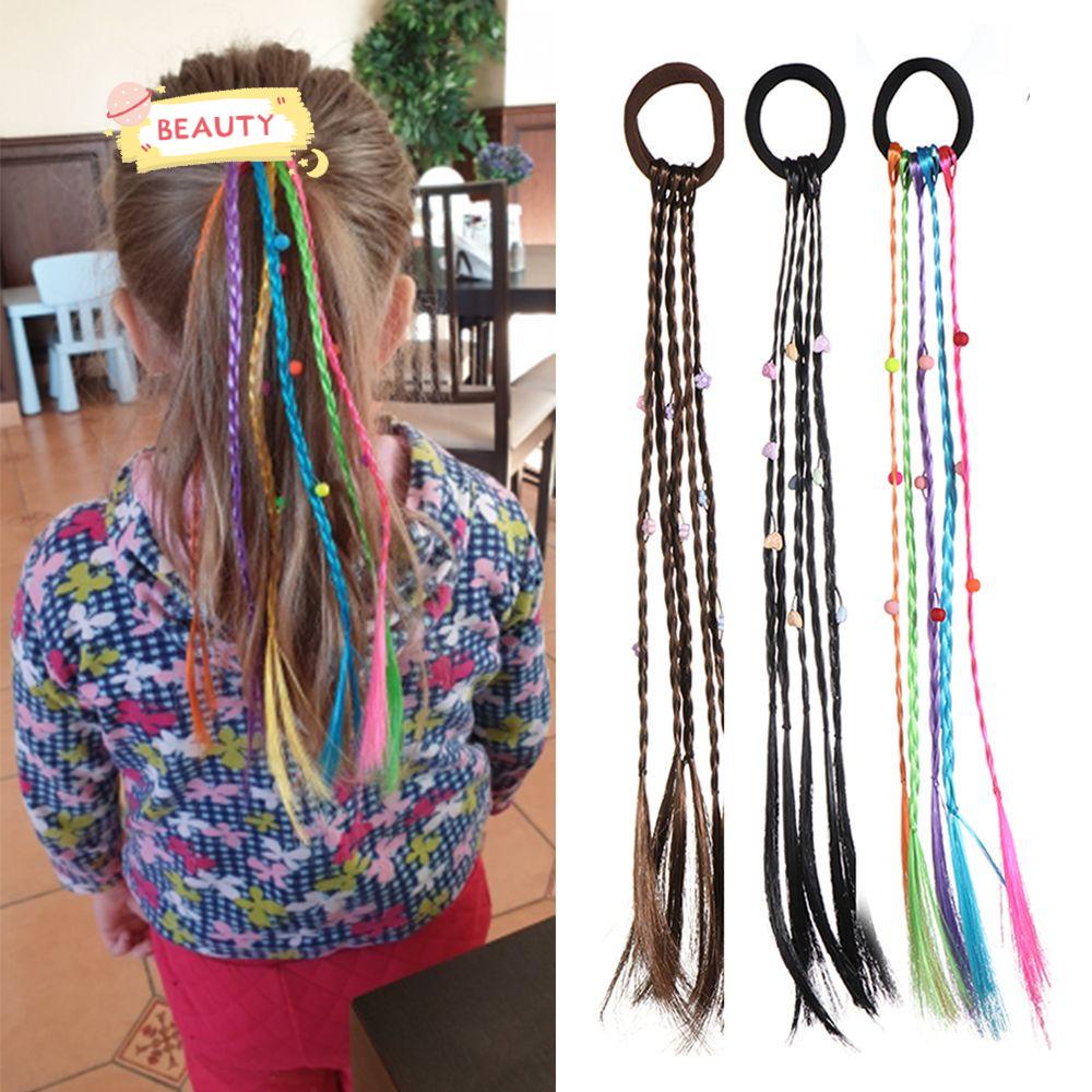 Dây Buộc Tóc Giả Thắt Bím Cho Nữ Giá Đỡ