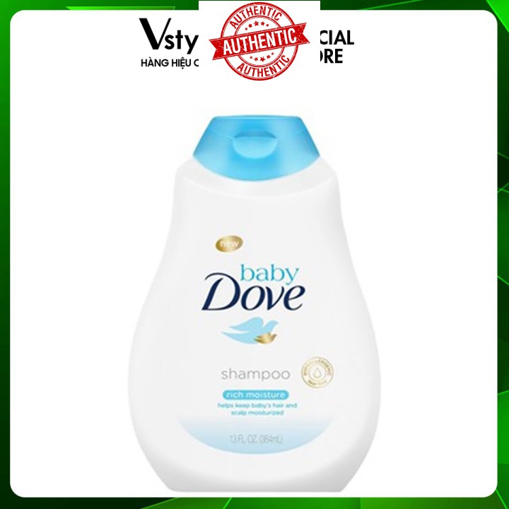 [Mã chiết khấu giảm giá mỹ phẩm chính hãng] Dầu Gội Baby Dove Nuôi Dưỡng Chuyên Sâu 200ml