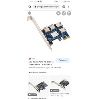 card 1 to 4 pci