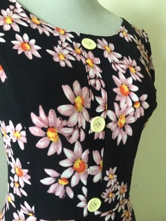 Đầm maxi dáng dài hoa cúc