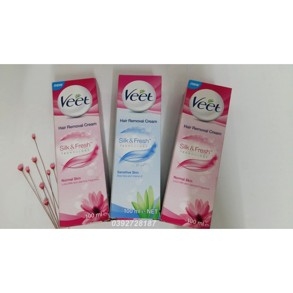 Kem Tẩy Lông Veet 100ml (Nội Địa Pháp)