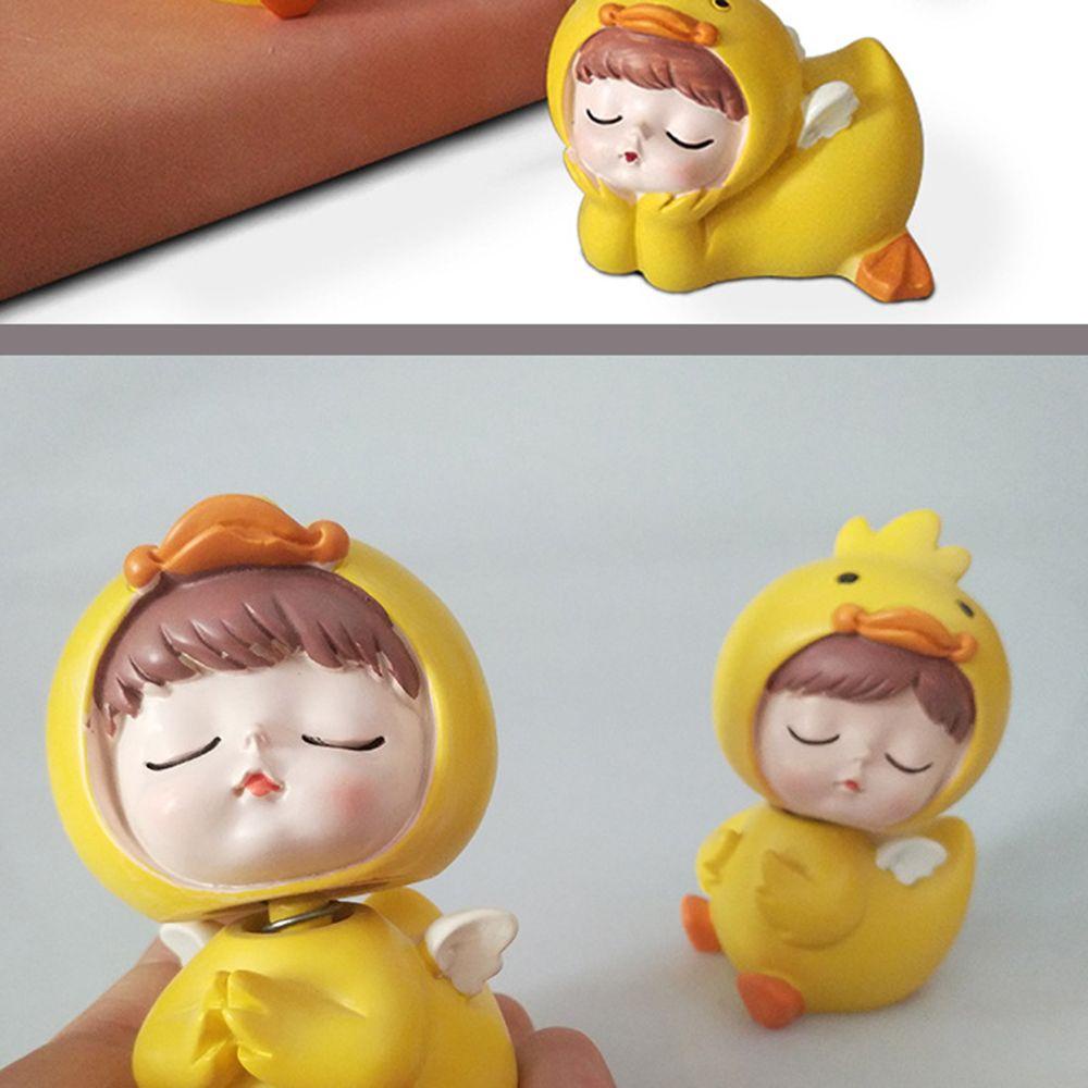 Mô Hình Vịt WTTLE Bằng Nhựa Resin Trang Trí Nhà Cửa / Văn Phòng