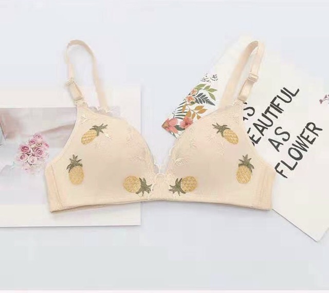 ÁO LÓT PHỐI REN ĐỆM MỎNG IN HÌNH QUẢ