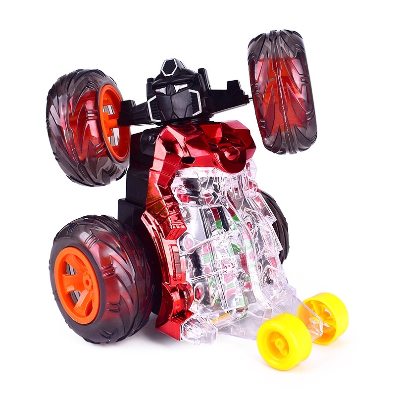 Ôtô Vượt Mọi Địa Hình Điều khiển 360độ Phát nhạc ,phát sáng KidPlaza