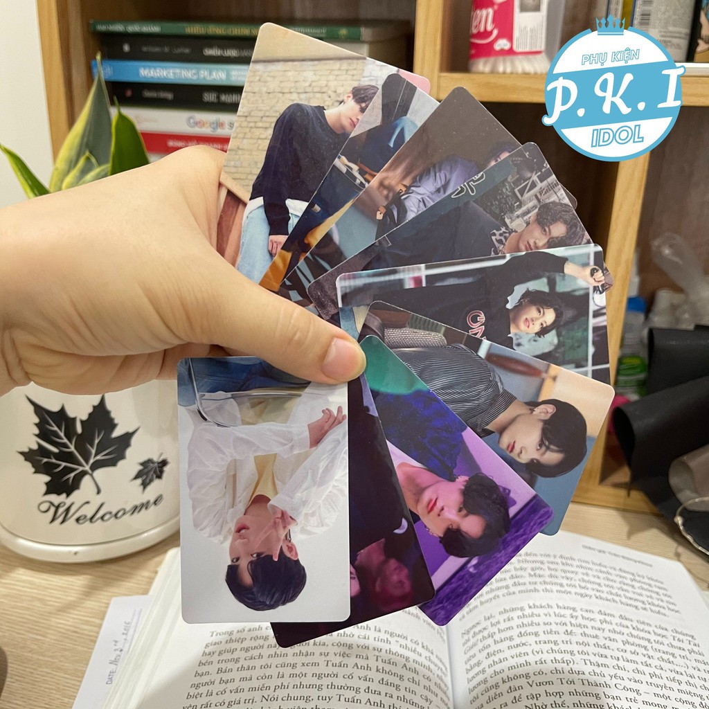 Bộ Card Cứng In Hình Ca Sĩ Jungkook BTS Bo Góc Sang Trọng – Quà Tặng KPOP