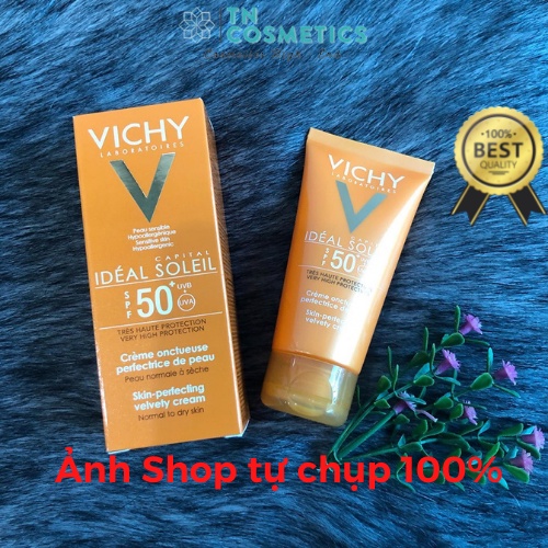 Kem Chống Nắng Vichy Emusion Ideal Soleil SPF50 Mattifying Face Fluid Dry Touch 50ml KCN1049