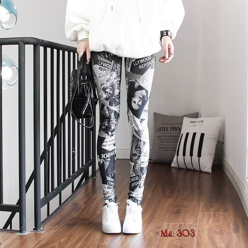 Quần Legging,Legging Nữ,Bó,Tập Gym,Tập Yoga,Tập Thể Dục,Thun Ôm BISMALL