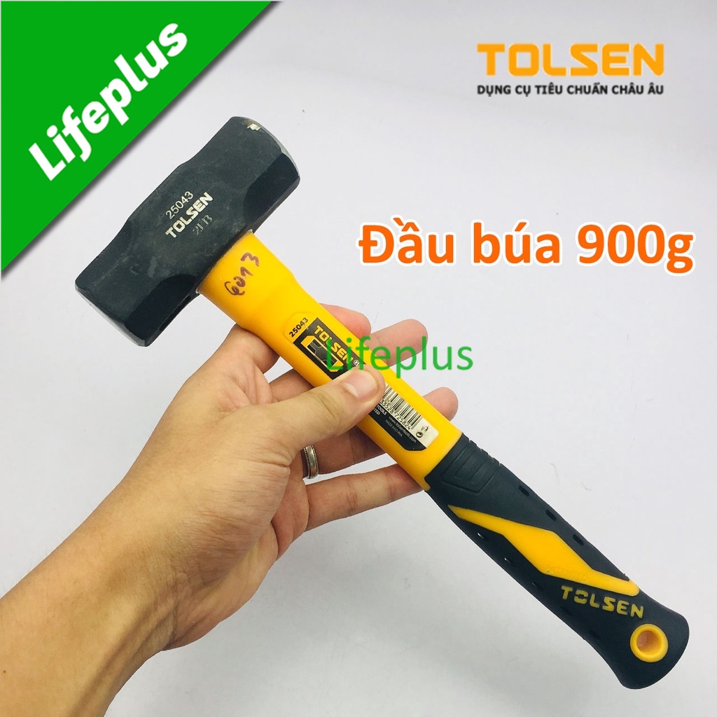 Búa lục giác cán nhựa 900g TOLSEN 25043