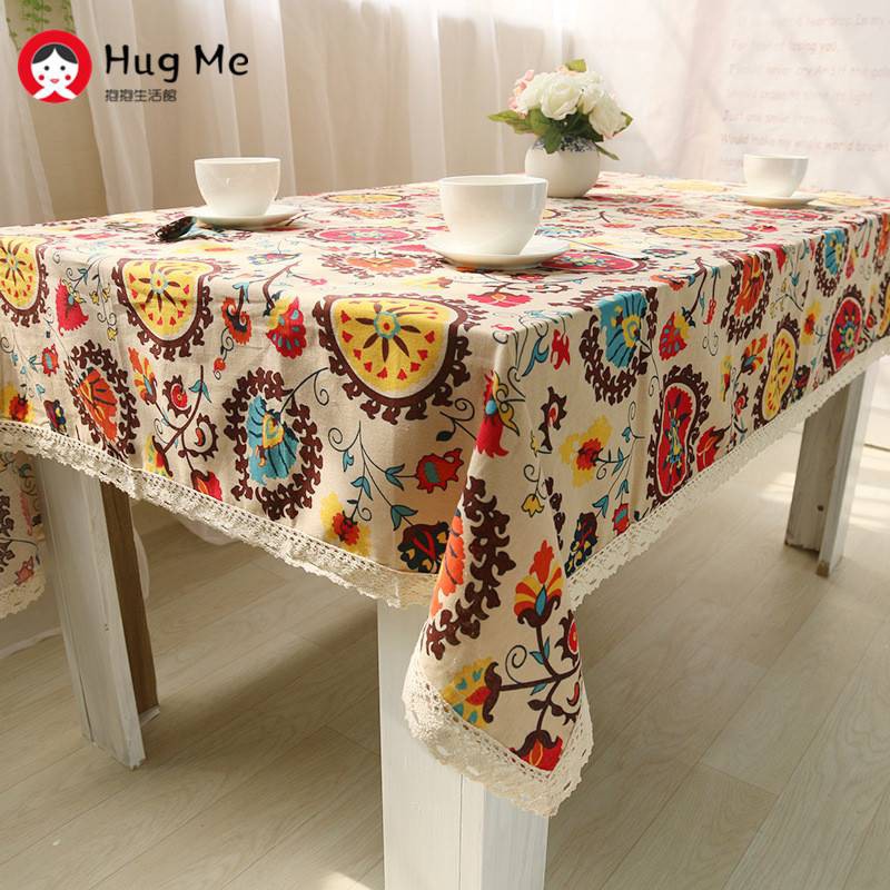 Khăn trải bàn phong cách Bohemian thời trang