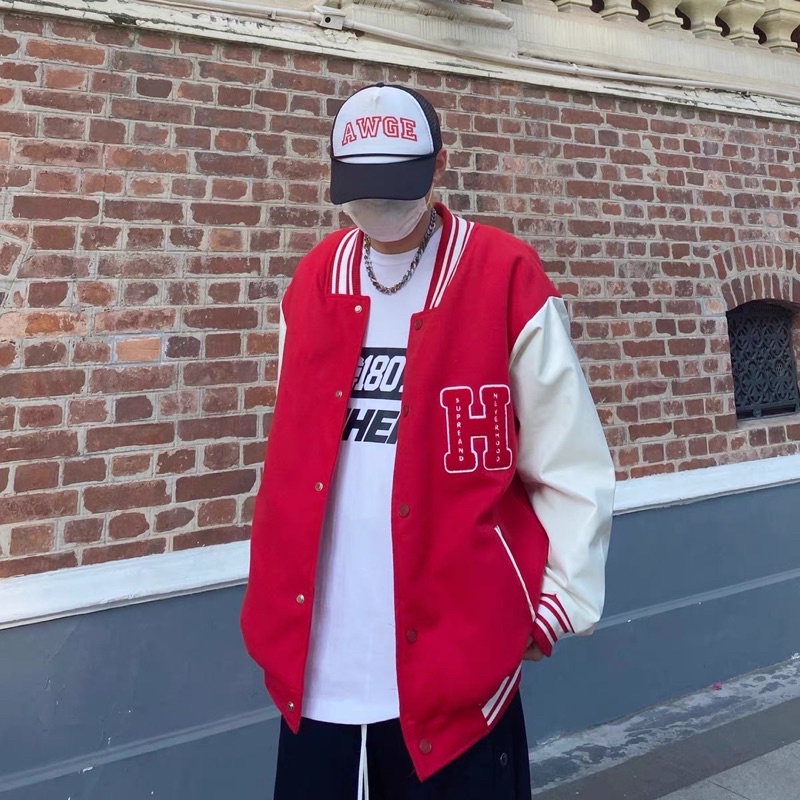 ÁO KHOÁC BOMBER KAKI H