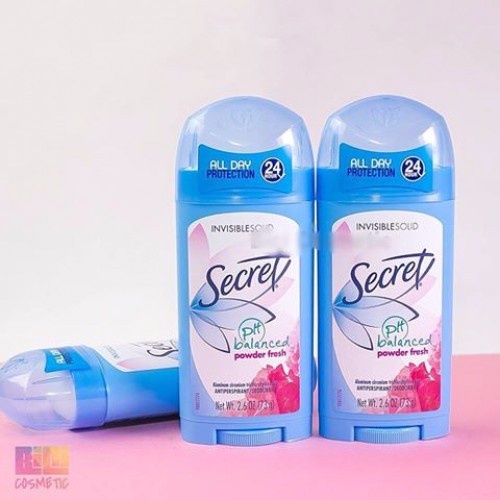 ✡✡ ♕Lăn Nách Khử Mùi Secret USA Cho Nữ Invisible Solid P&amp;G ℀