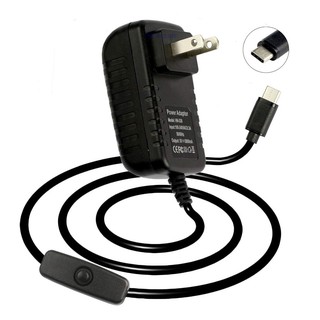 Nguồn Raspberry Có Công Tắc Cho Raspberry Pi4 5V 3A Type C