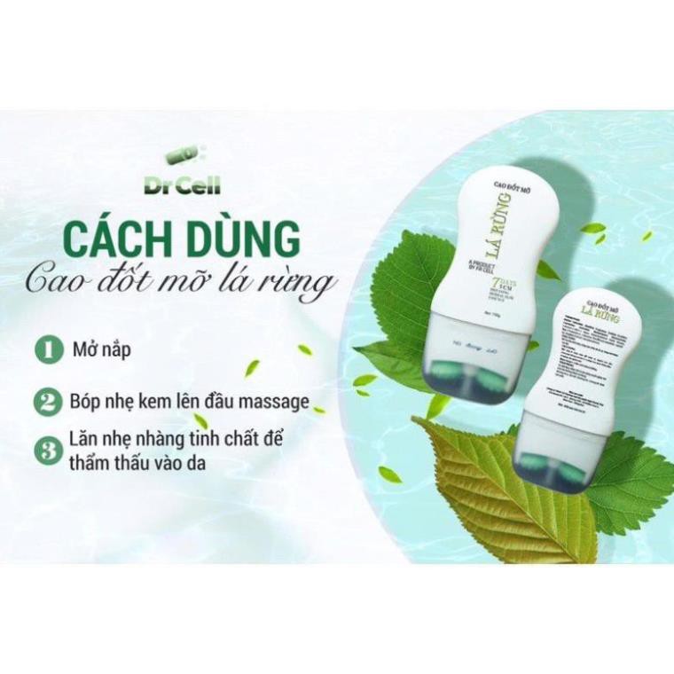 Kem Tan Mỡ - Cao Đốt Mỡ Lá Rừng Dr Cell - Tặng Đai Định Hình 450k