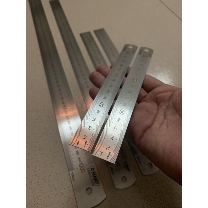 Thước lá C-MART D0019 D0019-150  D0019-300 D0019-500  ngoisaoleloi1808