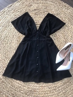 JUMPSUIT CÁNH DƠI NÚT BỌC