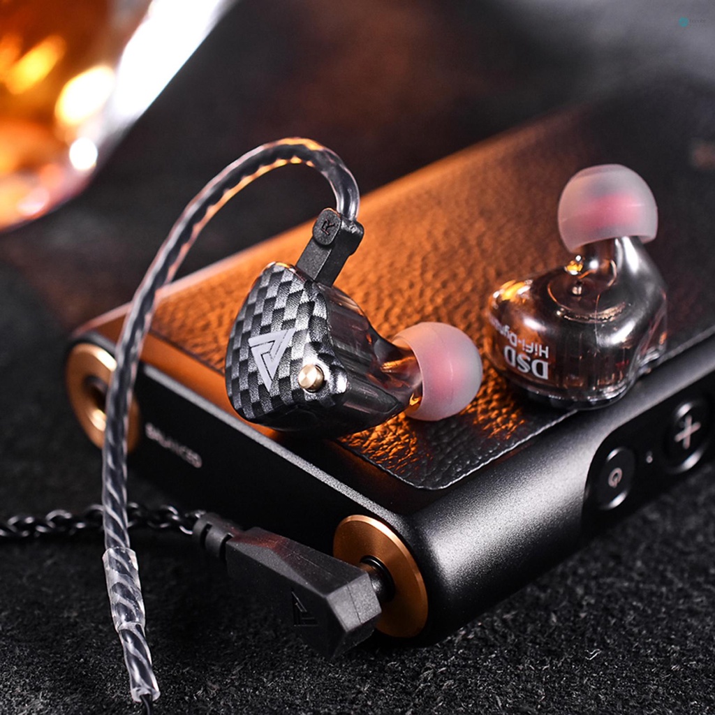 Tai nghe nhét tai QKZ VK4 có dây và giắc cắm 3.5mm âm thanh nổi rõ nét