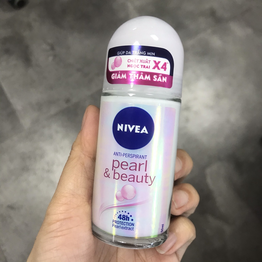Lăn nách Nivea lăn khử mùi 50ml lăng nách nữ các mùi chai lăn khử mùi hôi nách 48h