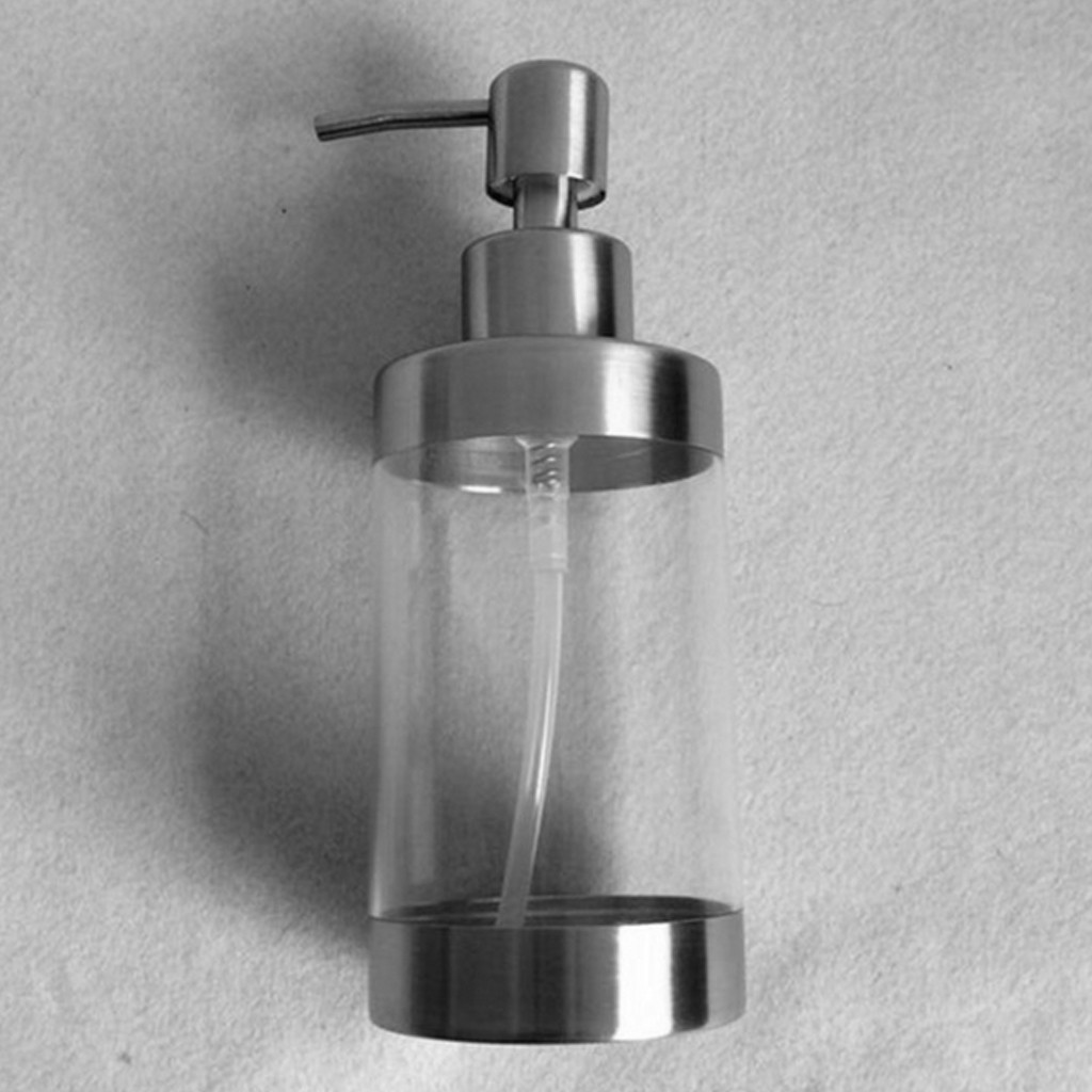Bình Đựng Xà Phòng Dạng Lỏng Dạng Bơm Trong Suốt Chiwanji 350ml