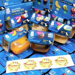 TRÁI CÂY NGHIỀN GERBER CHUỐI - TÁO - LÊ DÀNH CHO BÉ TỪ 4 THÁNG TUỔI