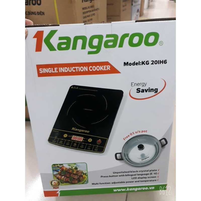 Bếp điện từ đơn Kangaroo KG15IC1/KG20IH6 bảo hành chính hãng đổi mới trong 7 ngày