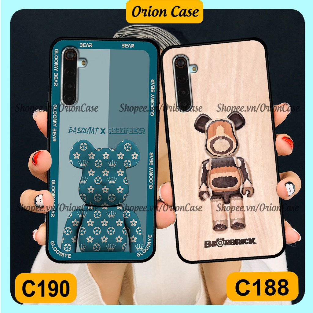 Ốp lưng Realme 6 / 6 Pro in hình bearbrick 3D thời trang, cá tính. ốp chống sốc, bền đẹp