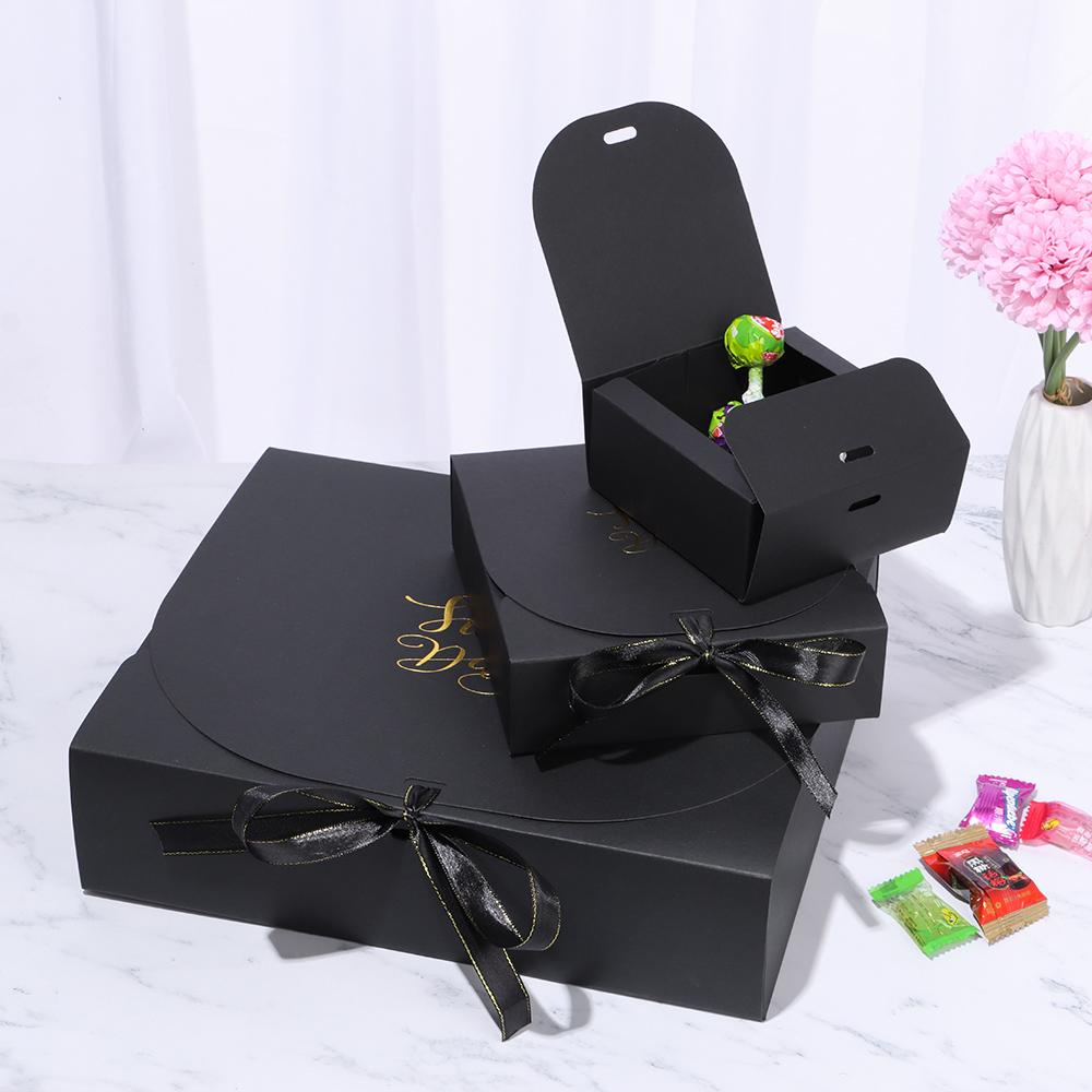 Hộp Giấy Kraft Đựng Kẹo Đơn Giản Sáng Tạo