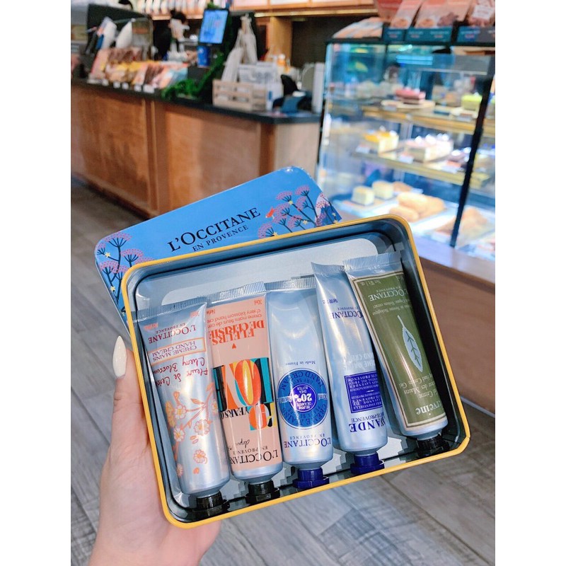 Set 5 tuýp kem dưỡng da tay hộp thiếc [ FULL HỘP + TÚI GIẤY SIÊU SANG ] | BigBuy360 - bigbuy360.vn