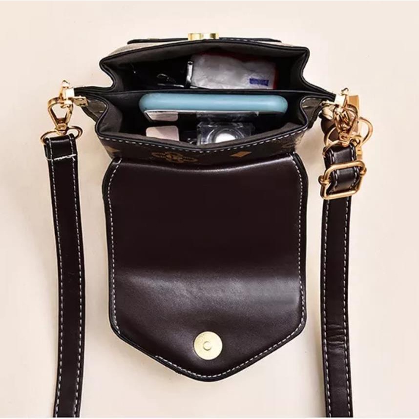 Túi Đeo Chéo Đựng Điện Thoại Thiết Kế Hình Vuông Phong Cách Retro Cá Tính 2022 Dành Cho Nữ