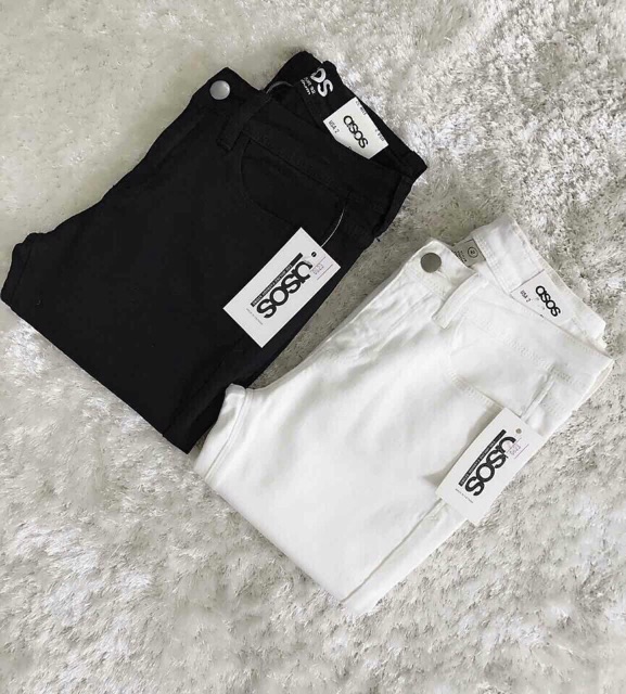 jeans trắng đen xuất khẩu
